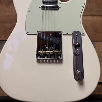 2026 Fender American Pro II Tele RW Olympic White w/case & upgrades image 2