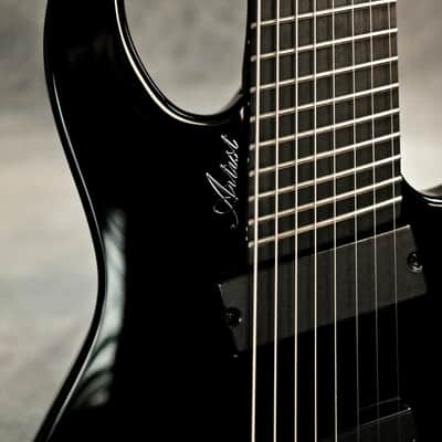 Artist AG78V3 Multi-Scale Headless 8-String 2025 - Piano Black image 5