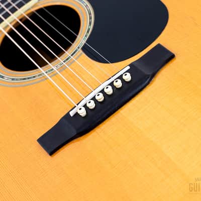 1998 Martin Custom 000-28 Brazilian Rosewood w/ Abalone Purfling, Pre-War Inlay & Case image 8