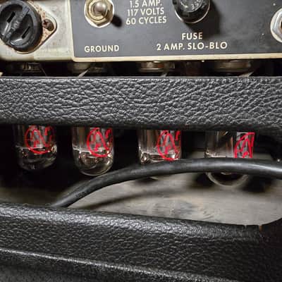 Fender Bandmaster "Drip Edge" 40-Watt 2-Channel Guitar Amp Head 1968 - 1969 - Silverface image 5
