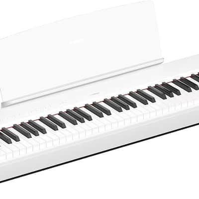 Yamaha P-225 88-Key Weighted Action Digital Piano - White image 1
