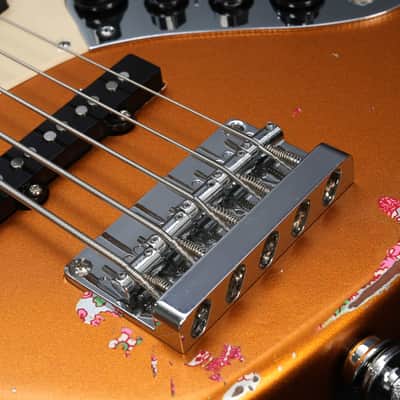 Dhatarattha DEB5 Jazz Bass 5 string - PAISLEY RELIC image 6