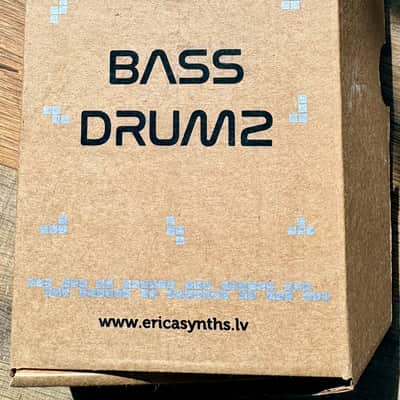Erica Synths Bass Drum 2 2022 - Present - Black image 2