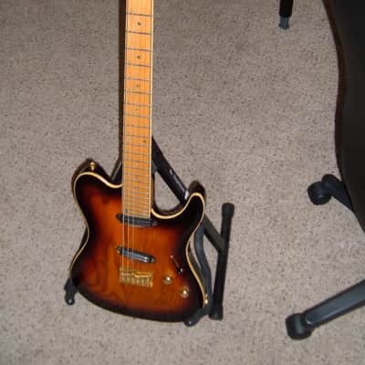 Samick/Valley Arts SMX-2 Telecaster 1990 Sunburst image 4