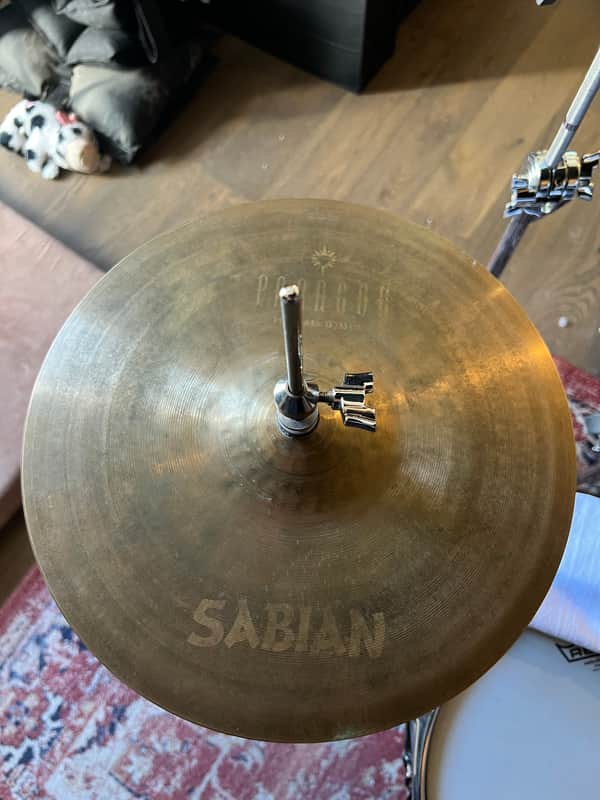 Sabian 13" Paragon Hi-Hat Cymbals (Pair) – Very Good – Pro Studio image 1