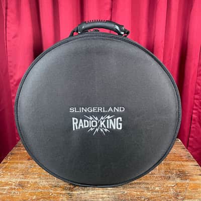Slingerland Gene Krupa Limited Edition Radio King 6.5x14 Solid Maple Snare Drum White Marine Pearl image 10