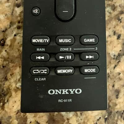 Onkyo TX-NR686 7.2-Ch WiFi Hi-Res 4K UHD Network AV Dolby Atmos Receiver w/ Remote, set up microphone, AM & FM Antennas image 6