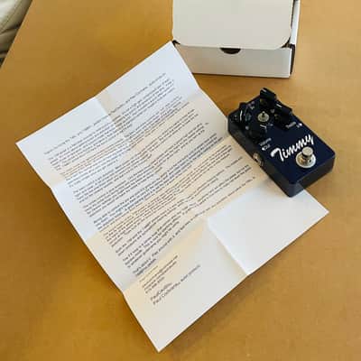 Paul Cochrane Timmy Overdrive V2 - Dark Blue / Marble - Hand-built image 6