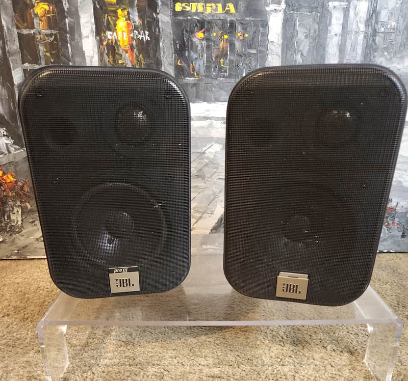 JBL JBL Pro III is a compact, high-performance personal monitor loudspeakers 90s  - Black