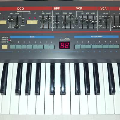 Roland Juno-106 61-Key Synth 1984 UNICORN -> SERVICED + Calzone flight case image 5