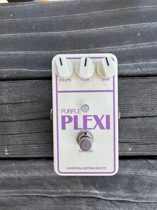 Lovepedal Purple Plexi SE 2014 - 2017 - White / Purple image 1