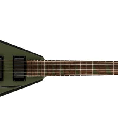 PRE-ORDER! Jackson X Series Rhoads RRX24 electric guitar Matte Army Drab w/ Black Bevels image 3