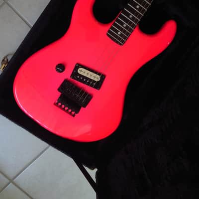80s Kramer Baretta Neon Pink Lefty image 2