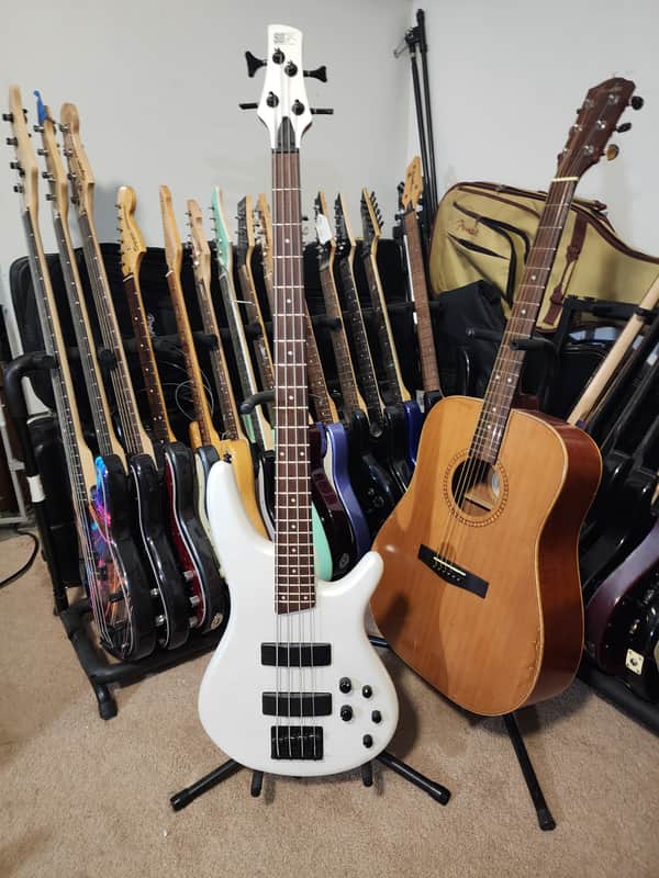 Ibanez SR250-PW Standard Soundgear Bass 2012 - 2022 - Pearl White image 1