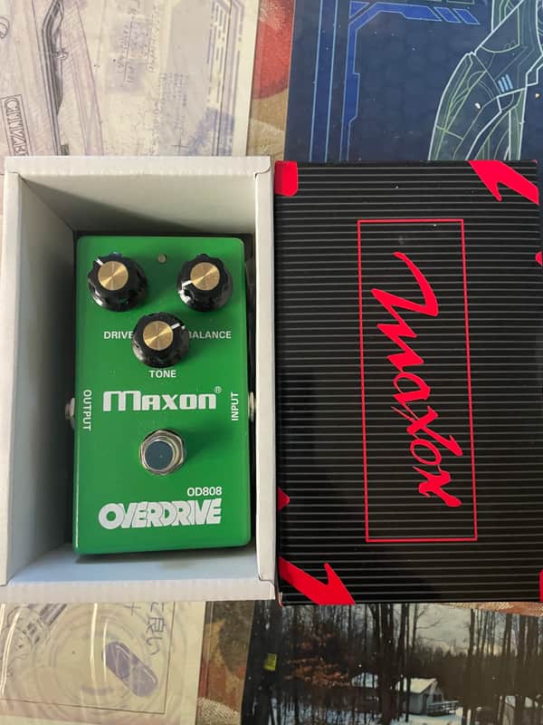 Maxon OD-808 Overdrive 40th Anniversary 2019 - Green