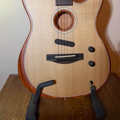 Immagine Fender American Acoustasonic Telecaster 2019 - 2020 - Sonic Gray - 2