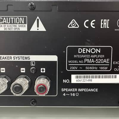 Denon PMA-520AE Integrated Amplifier - Black image 4