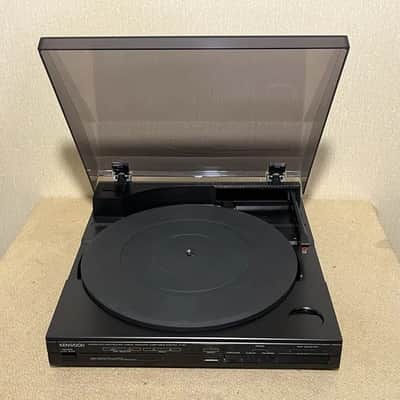 KENWOOD P-5X Rare Vintage Turntable Tested Working Direct Drive Linear Warranty image 23