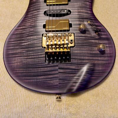 PRS Limited Edition Herman Li Signature Chleo 2025 - Present - Charcoal Purple Burst image 4