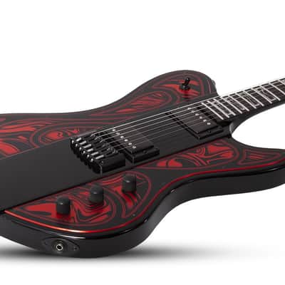 Schecter Ultra Przym Mercury Rose Gloss Black image 3