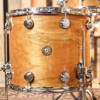 DW Collector's Natural Lacquer over Cherry/Gum Jazz Drum Set - 22,13,16 (No Snare) - SO#883767 image 5