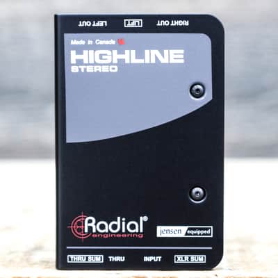 Radial Engineering Highline Stereo Passive Line Isolator Two Channel Isolator image 1