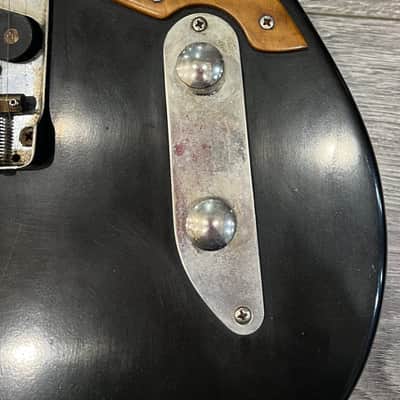 WanderKaueven Custom T-Style Electric Guitar - aged black finish image 6