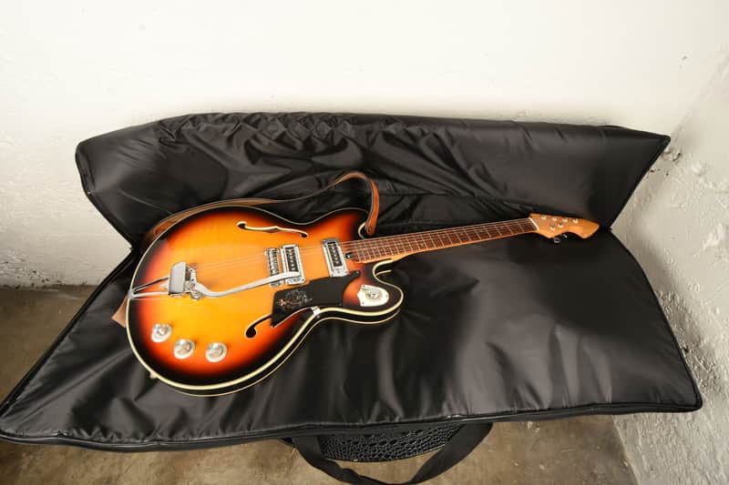 Teisco EP-10T Hollow Body Guitar Sunburst 1960s Vintage Japan - Very Good