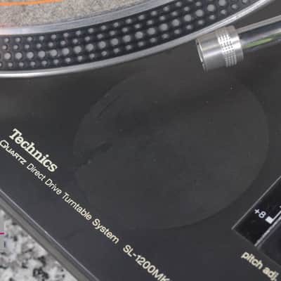 Technics SL-1200MK3 Black Direct Drive DJ Turntable in Good Condition image 22
