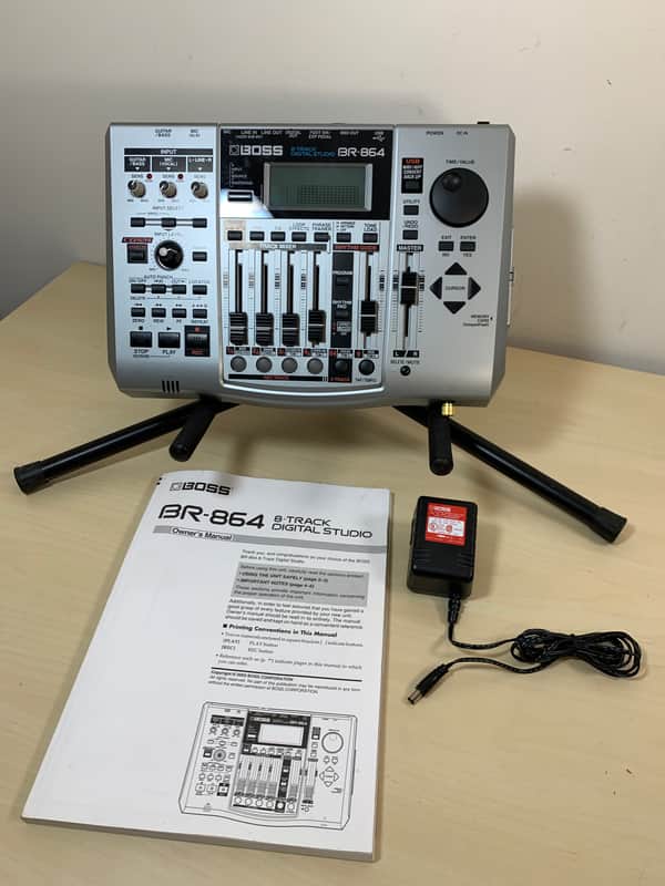 Boss BR-864 - 8-track digital recorder / production station - w/ power and manual - Tame Impala! image 1