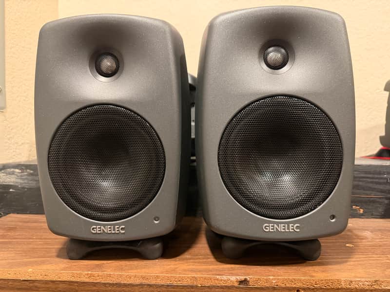 Genelec 8330A Pair SAM 5" Powered Nearfield Studio Monitor (Pair) 2016 - 2021 - Gray image 1