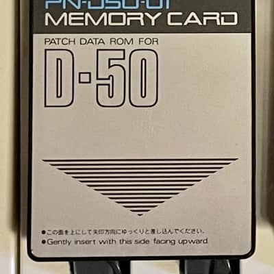 Roland D-50 ROM card // PN-D50-01