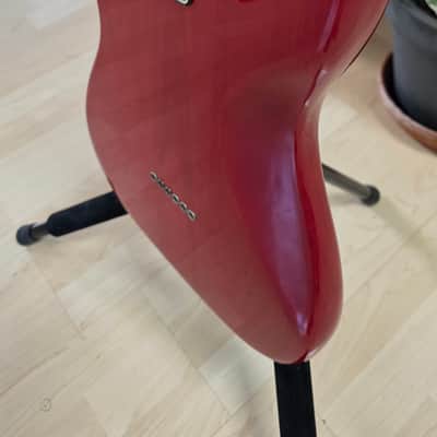 1981 Fender LEAD I Ash Body Light Relic Wine Red Transparent American Vintage 80s Custom Seymour Duncan JB Humbucker Single HS Hardtail USA '54 1954 Stratocaster headstock II Deluxe Case image 21