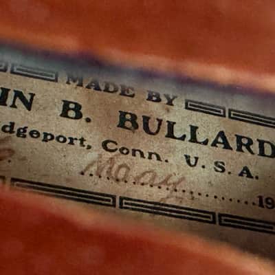 Orin Bullard 4/4 Violin #146 1927 image 15