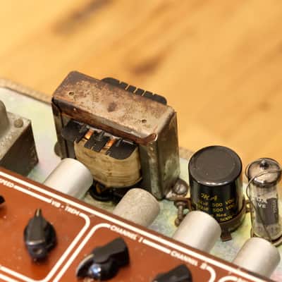 Vox JMI AC15 1963 thin-edge Fawn image 14