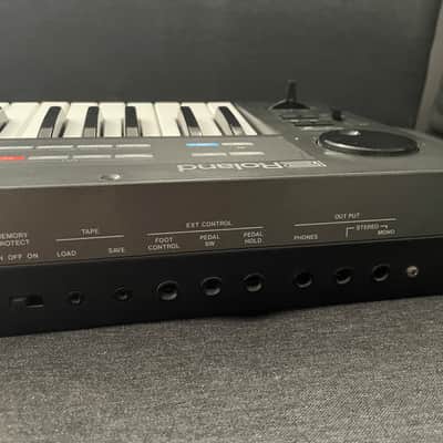 Roland Alpha Juno-1. 49-Key Programmable Polyphonic Synthesizer 1985 - 1988 Black image 7