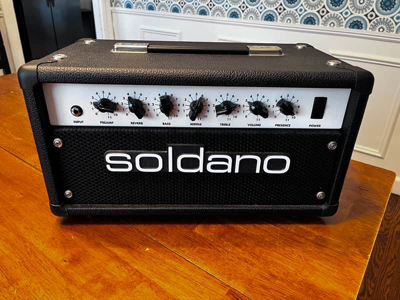 Soldano Astroverb 16 Tube Amplifier Head (Model AV-16) image 1