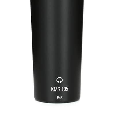 Neumann KMS 105 Supercardioid Condenser Handheld Vocal Microphone - Matte Black
