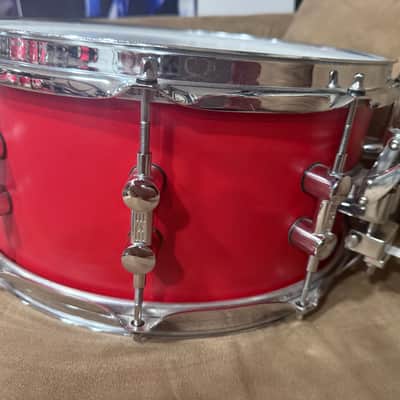 Sonor SQ1 14x6.5 Birch Snare Drum - Hot Rod Red image 5