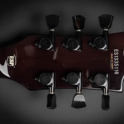 2013 ESP E-II Eclipse FM - STBLK See Thru Black | Japan Flamed Top Singlecut EMG Hot 70 Pickups 24 Extra Jumbo Frets 3.75kg | OHSC image 16
