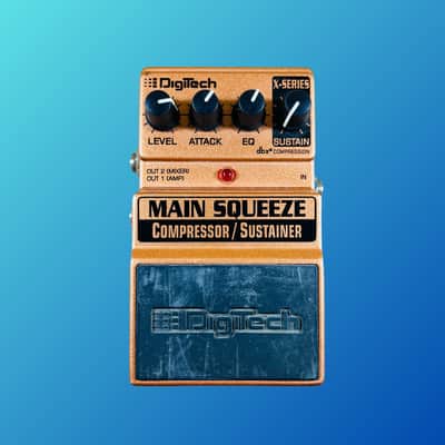 DigiTech Main Squeeze Compressor Sustainer Pedal | Reverb
