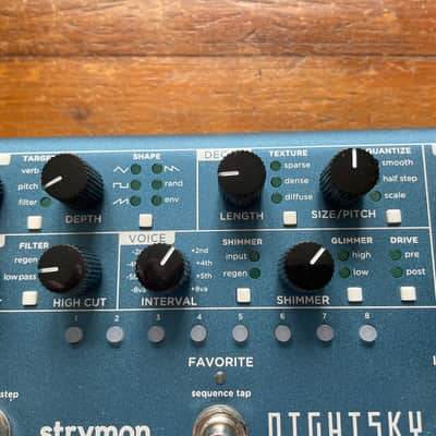 Strymon NightSky Time-Warped Reverberator 2020 - Present - Blue image 4
