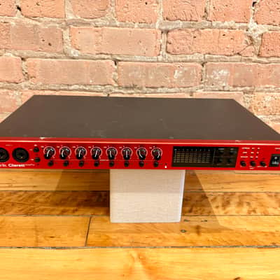 Focusrite Clarett OctoPre 8-Channel Mic Preamp with ADAT I/O 2017 - Present - Red image 1
