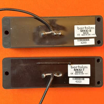 Bartolini Jazzbass Soapbar pickups MK4J-B and MK4J-T image 2