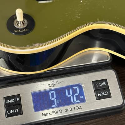 Gibson Custom Limited 68 Les Paul Custom Olive Drab Top Ebony Back Heavy Aged 606368 image 16