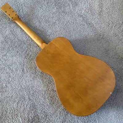 Resonator Dobro Guitar, Tiger Maple Top Body, Rosewood Fingerboard Neck image 14