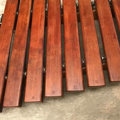 Deagan Marimba bars Rosewood #352  1920's-30's image 4