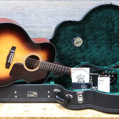 Guild F-40 Traditional Antique Burst Guild USA Jumbo Acoustic Guitar w/Case image 9