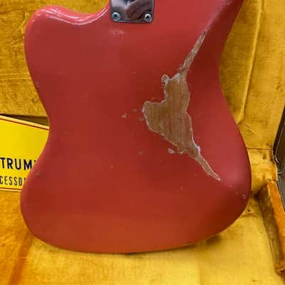 Fender Jaguar 1962 - Fiesta red refin image 9