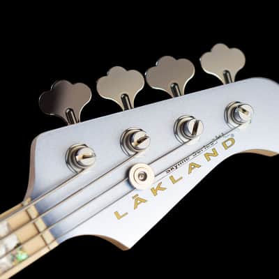 Lakland Skyline Series 44-64 (Custom PJ), 1.5" Neck - Ice Blue, Maple Fingerboard image 9